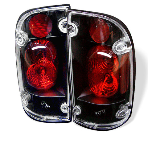 Spyder Toyota Tacoma 95-00 Euro Style Tail Lights Black ALT-YD-TT95-BK - 5007988