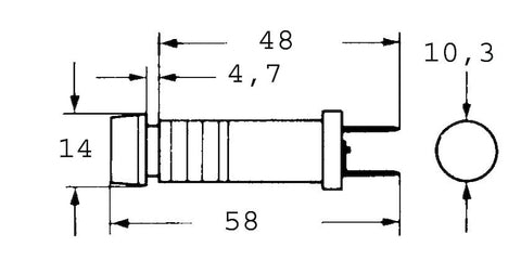 Hella Lamp Warning 3257 4 Lens Intrchng - 003257041