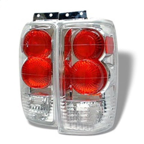 Spyder Ford Expedition 97-02 Euro Style Tail Lights Chrome ALT-YD-FE97-C - 5002839