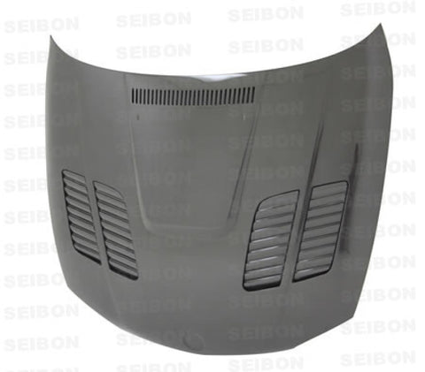 Seibon 08-11 BMW 1 Series (E81/E82) 2DR/HB GTR-Style Carbon Fiber Hood - HD0809BMWE822D-GTR