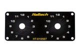 Haltech Dual Switch Panel w/Yellow Knob - HT-010507