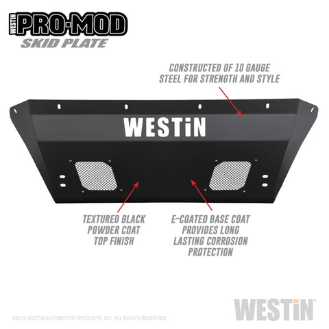 Westin 16-21 Toyota Tacoma Pro-Mod Skid Plate - 58-72005