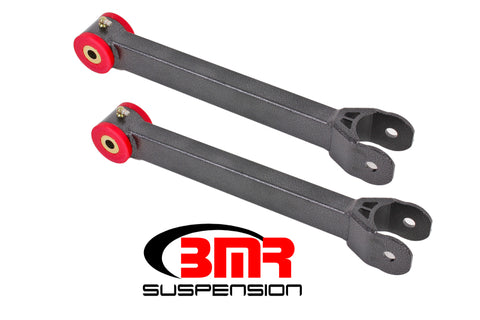 BMR 16-17 6th Gen Camaro Non-Adj. Lower Trailing Arms (Polyurethane) - Black Hammertone - TCA059H