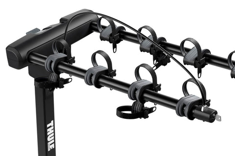 Thule Range - Hanging Hitch Bike Rack for RV/Travel Trailer (Up to 4 Bikes) - Black - 9057