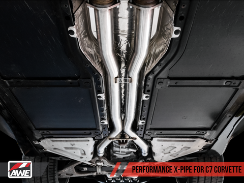 AWE Tuning 14-19 Chevy Corvette C7 Z06/ZR1 Track Edition Axle-Back Exhaust w/Black Tips - 3020-43081