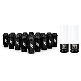 Mishimoto Aluminum Locking Lug Nuts 1/2 X 20 23pc Set Black - MMLG-1220-23LBK