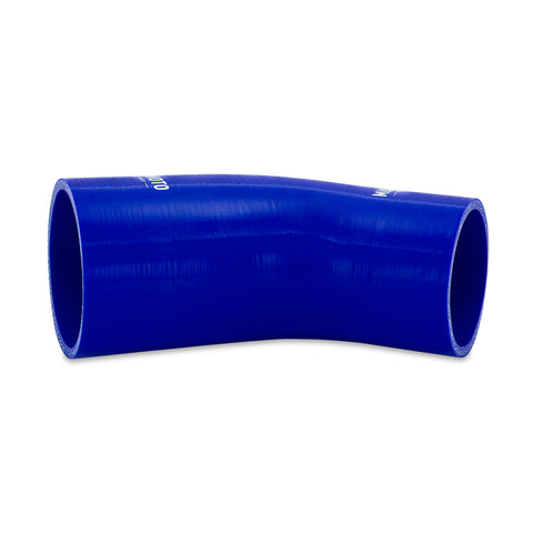 Mishimoto Silicone Reducer Coupler 45 Degree 2.75in to 3in - Blue - MMCP-R45-27530BL