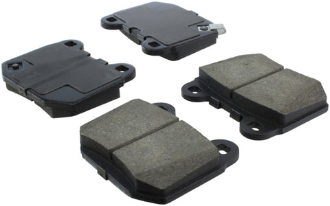 StopTech 03-06 Mitsubishi Lancer Sport Brake Pads w/Shims and Hardware - Rear - 309.09611