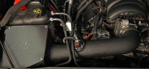 AEM 14-15 GM Silverado/Seirra/Tahoe/Suburban 5.3L/6.2L-V8 Gunmetal Gray Brute Force Air Intake - 21-8033DC