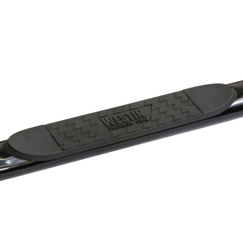 Westin 1999-2013 Chevy Silverado 1500 Ext Cab Platinum 4 Oval Nerf Step Bars - Black - 21-1685