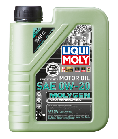 LIQUI MOLY 1L Molygen New Generation Motor Oil SAE 0W20 - 20436