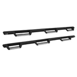 Westin 2019 Chevrolet Silverado/Sierra 1500 (5.5ft) Drop Wheel to Wheel Nerf Step Bars - Txt Black - 56-5346852