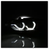 Spyder 12-14 BMW F30 3 Series 4DR Projector Headlights - Black PRO-YD-BMWF3012-AFSHID-BK - 5086754