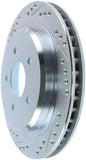 StopTech Select Sport Drilled & Slotted Rotor - Rear Right - 227.62062R