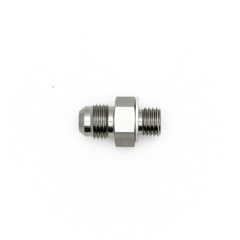 DeatschWerks 6AN Male Flare To M12 X 1.5 Male Metric Adapter  (Incl. Crush Washer) - 6-02-0613