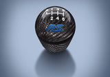 Ford Racing Focus RS Black Carbon Fiber Shift Knob 6 Speed - M-7213-FRSCF