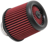 AEM Dryflow Air Filter - Round Tapered 6in Base OD x 5in Top OD x 5.5in H x 2.5in Flange ID - 21-201D-XK