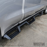 Westin 19-22 GMC Sierra 1500 CC 6.5ft Bed (Excl. 2019 Ltd/LD) HDX Drop W2W Nerf Step Bars - Tex. Blk - 56-534695