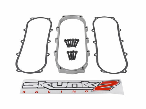 Skunk2 Ultra Series Honda/Acura Silver Street Intake Manifold .5 Liter Spacer - 907-05-9100