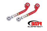 BMR 08-17 Challenger Upper Trailing Arms w/ On-Car Adj. Poly/Rod Ends - Red - UTA112R