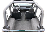 BedRug 81-86 Jeep CJ-7 Rear Kit w/o Gussets 4pc Cargo Kit (Incl Tailgate & Cargo Liner) - BRCJ81R