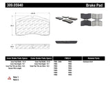 StopTech Performance 92-98 Porsche 911 Front Brake Pads - 309.05940