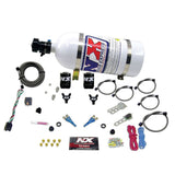 Nitrous Express 92-95 Dodge V8 TBI Dual Nozzle Nitrous Kit (50-125HP) w/10lb Bottle - 20213-10