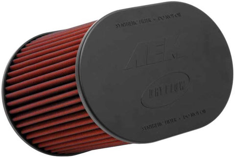 AEM Dryflow 5in. X 8in. Oval Straight Air Filter - 21-2278DK