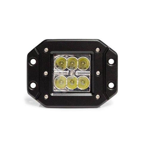 DV8 Offroad 3in Flush Mount LED Lights 20W Flood/Spot 5W Cree - B3FM24W3W