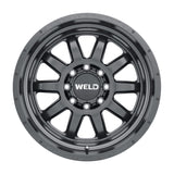 Weld Off-Road W101 20X9.0 Stealth 8X180 ET00 BS5.00 Satin Black 124.3 - W10109018500