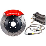 StopTech BBK 01-07 BMW M3 (E46) Rear ST-40 Red Caliper Drilled 355x32mm Rotors - 83.137.0047.72