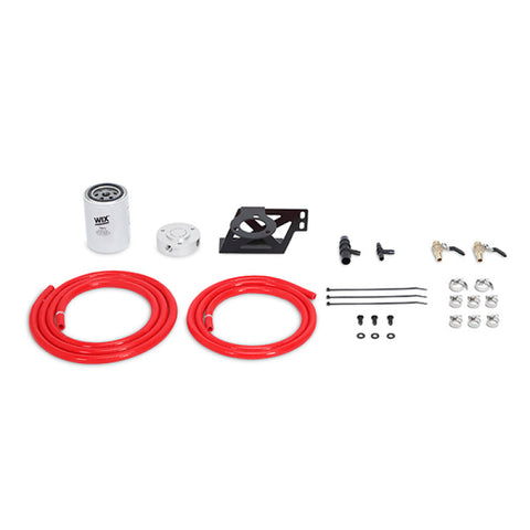 Mishimoto 08-10 Ford 6.4L Powerstroke Coolant Filtration Kit - Red - MMCFK-F2D-08RD