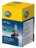 Hella Bulb H11 12V 55W PGJ19-2 T4 LONG LIFE - H11LL