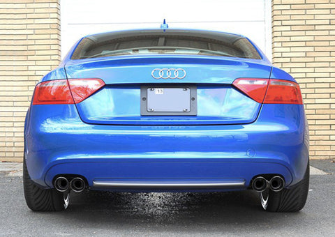 AWE Tuning Audi B8 A5 2.0T Touring Edition Exhaust - Quad Outlet Diamond Black Tips - 3015-43024