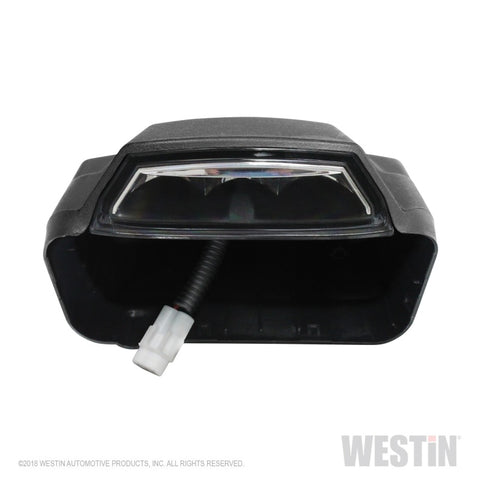 Westin R5 LED Light Kit - 4 End Caps Integrated LED Lights w/ Wiring Harness - Black - 28-51003