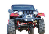 Rampage 1976-1983 Jeep CJ5 Recovery Bumper Front - Black - 78510