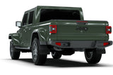 Rally Armor 19-22 Jeep Gladiator Black Mud Flap w/ Army Green Logo - MF84-BLK-AGN