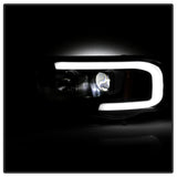 Spyder Dodge Ram 1500 02-05/Ram 2500/3500 03-05 High-Power LED Headlights - Black PRO-YD-DR02V2PL-BK - 5088079