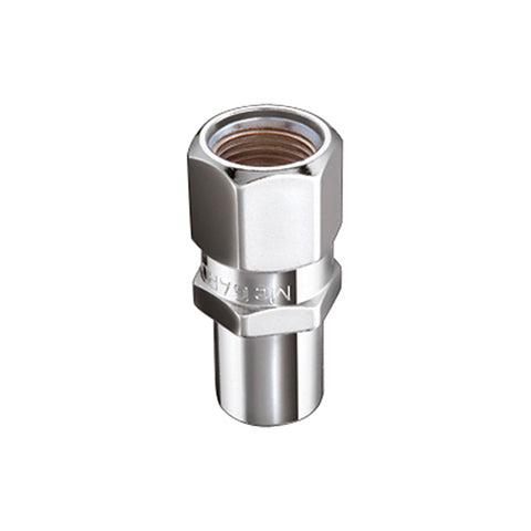 McGard Hex Lug Nut (Drag Racing Reg. Shank) 1/2-20 / 13/16 Hex / 1.86in. Length (4-Pack) - Chrome - 61005