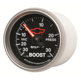 Autometer Sport-Comp II GM 52mm 30 PSI Mechanical Boost Vacumm Gauge - 3603-00406