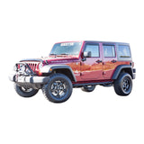 Westin 2007-2018 Jeep Wrangler/Wrangler Unlimited Wade Platinum Bug Shield - Smoke - 72-90150