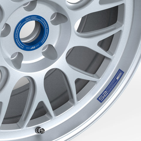 fifteen52 Holeshot RSR Wheel Lip Decal Set of Four - Blue - 52-RSR-LIPDECAL-BLUE-SET