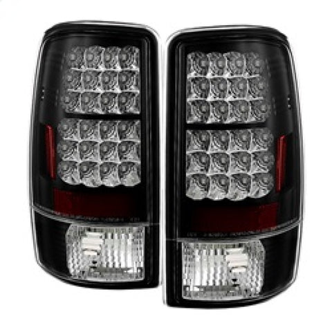 Spyder Chevy Suburban/Tahoe 1500/2500 00-06/GMC Yukon LED Tail Lights Black ALT-YD-CD00-LED-BK - 5001528