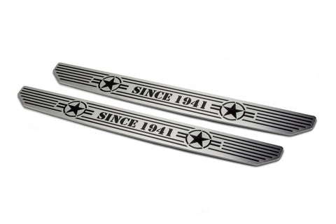 DV8 Offroad 2018-2019 Jeep Gladiator JL Front Sill Plates - D-JL-180014-STR2