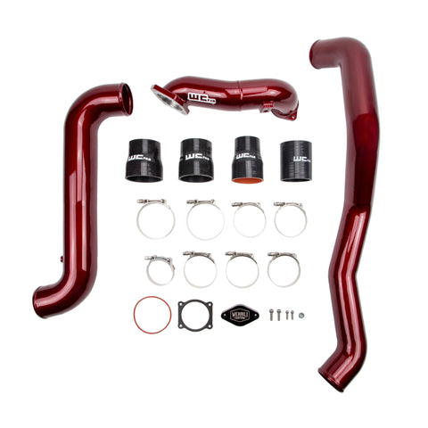 Wehrli 11-16 Duramax LML High Flow Bundle Kit Stage 1 - WCFab Red - WCF100409-RED