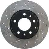 StopTech Slotted & Drilled Sport Brake Rotor - 127.45051R