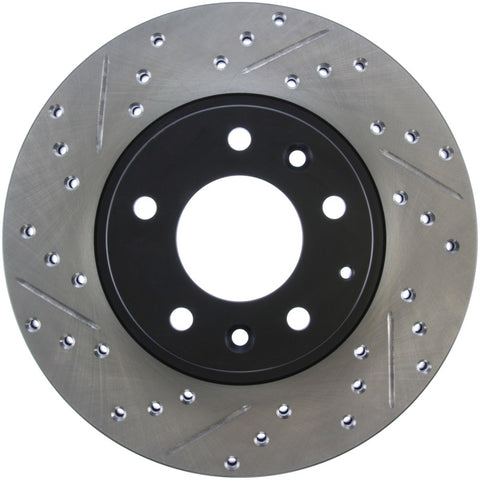 StopTech Slotted & Drilled Sport Brake Rotor - 127.45051R