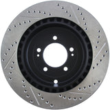 StopTech Slotted & Drilled Sport Brake Rotor - 127.46075R