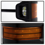 xTune Chevy Silverado 14-16 Heated Amber LED Signal Mirror Chrome MIR-CSIL14S-G3C-PWH-AM-SET - 9936777