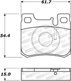 StopTech Street Brake Pads - Front - 308.06200